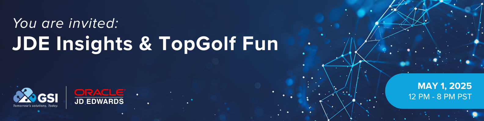 JDE - Oracle AU + GSI Event 1584x